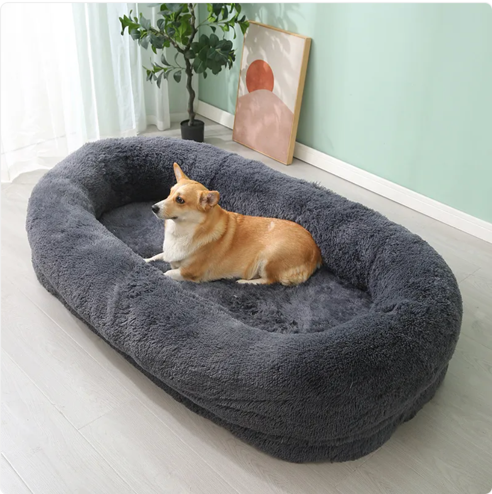 Plush Winter Pet Bed, Large