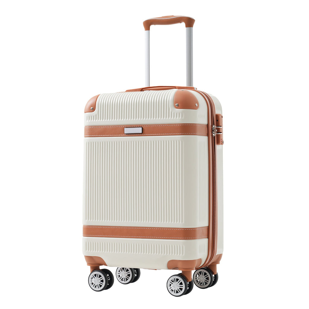 Hard-Shell 3-Piece Luggage Set with TSA Lock