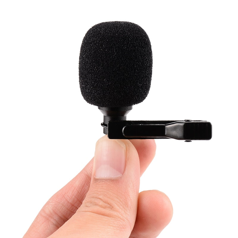 Lavalier Microphone with Headset and Mic Features