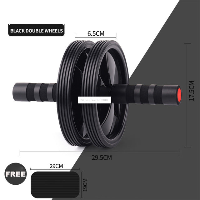 Ab Power Roller with Foam Handle
