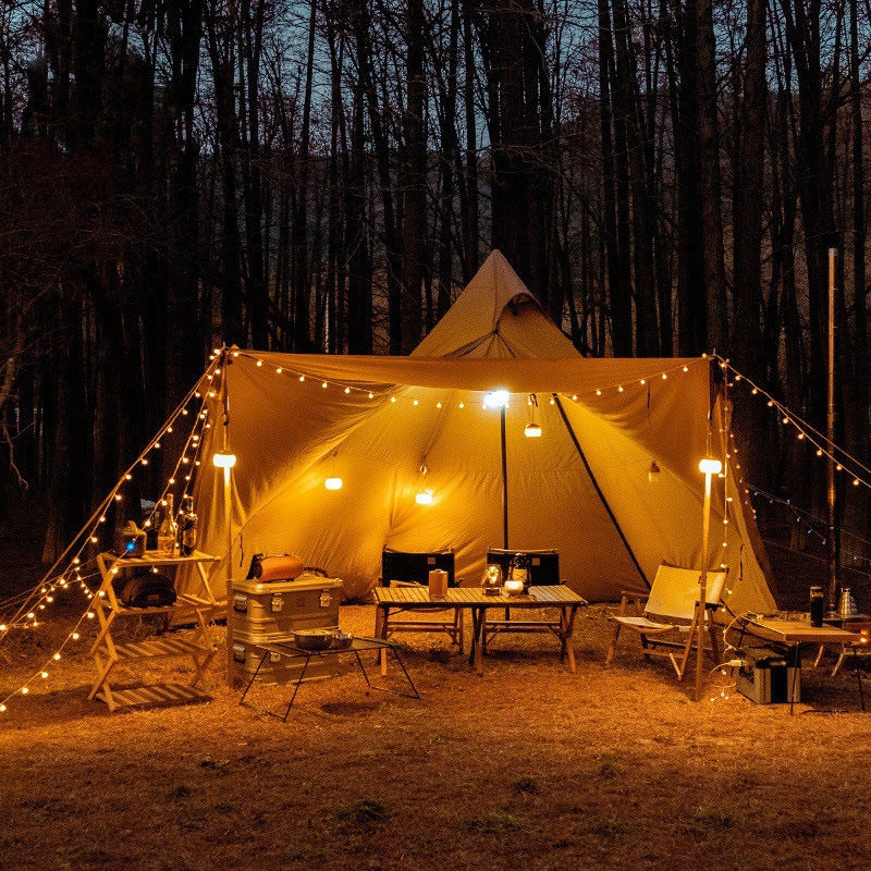 Outdoor Camping Sphere String Lights for Tent Decor