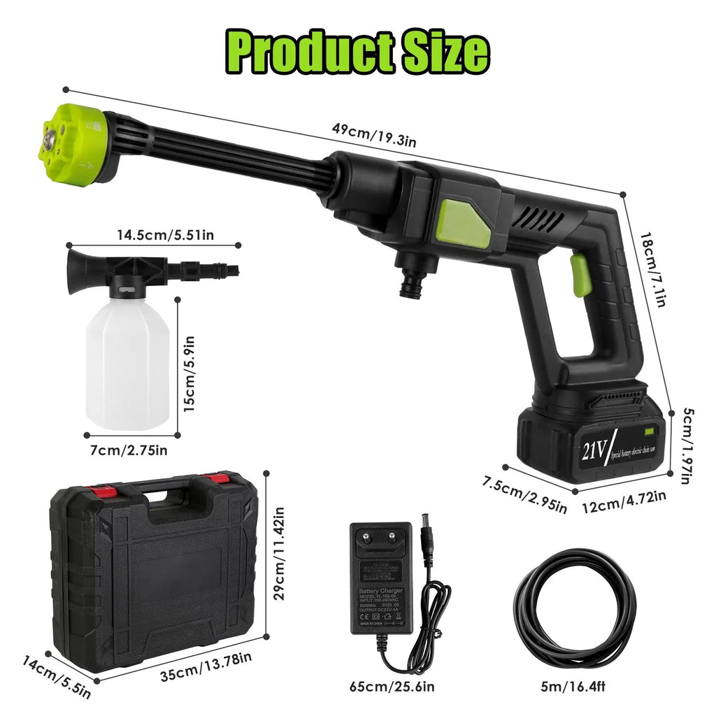 Cordless Portable Electric Pressure Washer