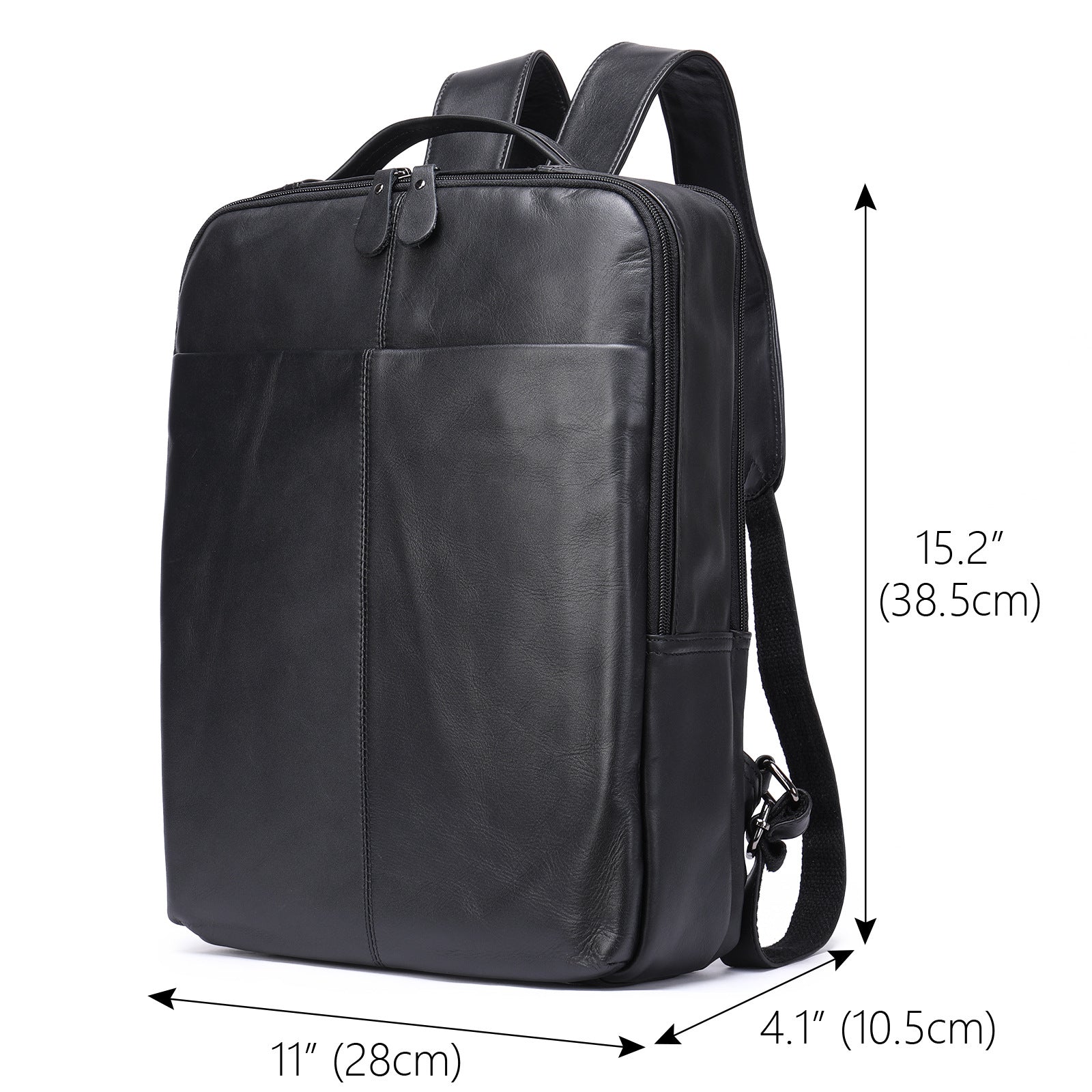 Head Layer Cowhide Leather Backpack