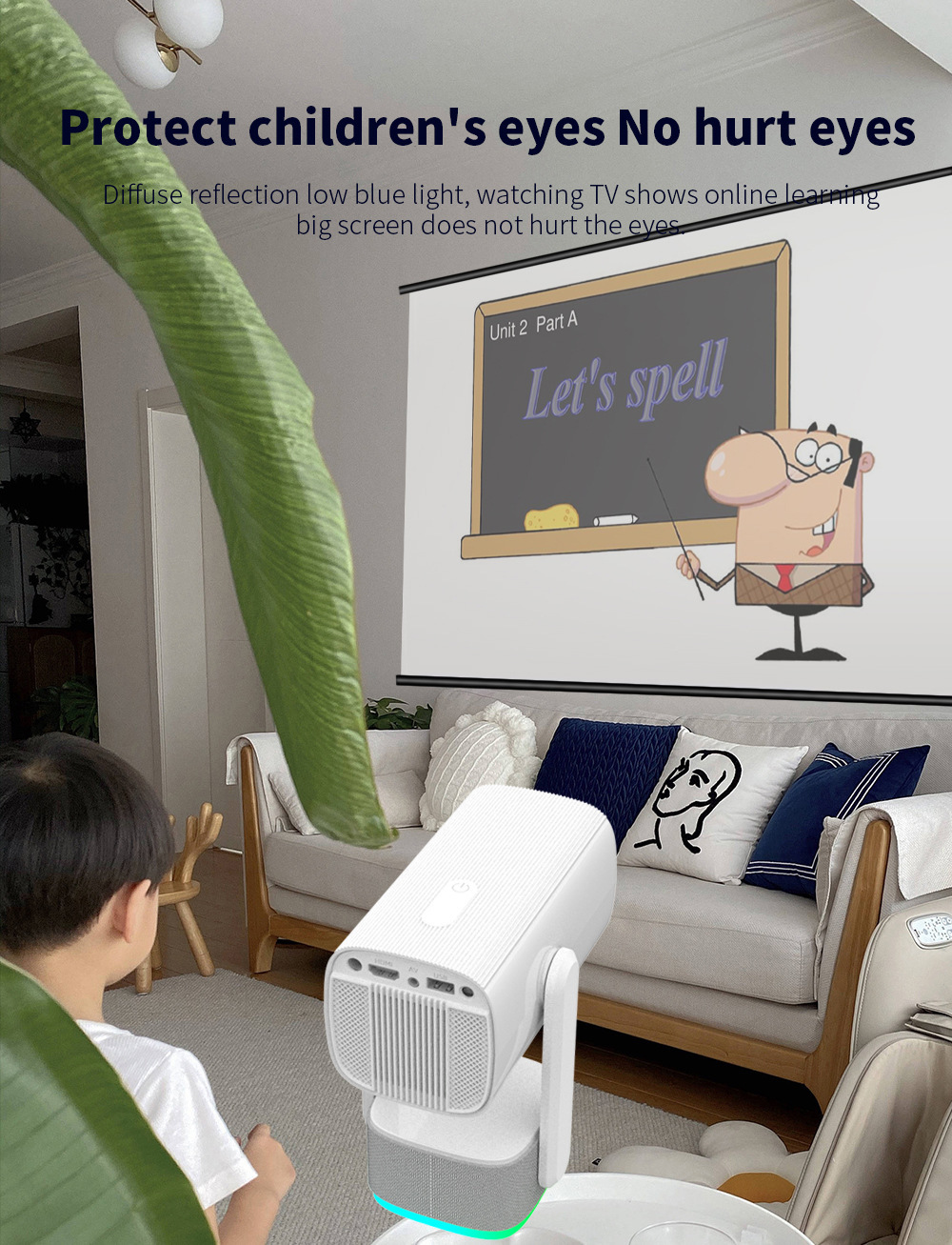 Home Theater PTZ Projector