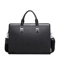 Genuine Leather Briefcase for 14-Inch Laptop