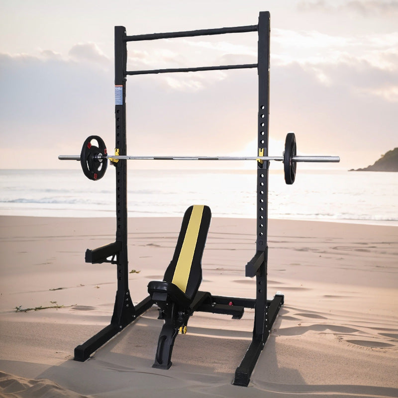 Multi-Functional Home Gym Weight Bench & Squat Rack
