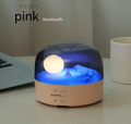 Crescent Moon Bluetooth Night Light Speaker