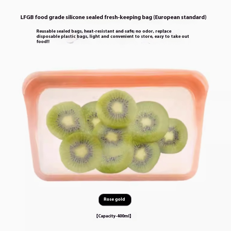 Food Grade Silicone Sealed Bag