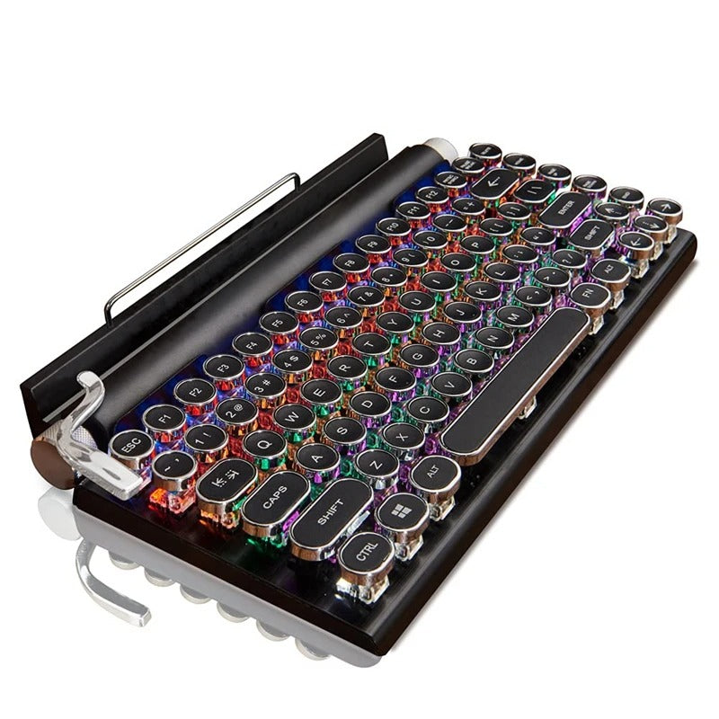 Retro Typewriter Bluetooth Keyboard