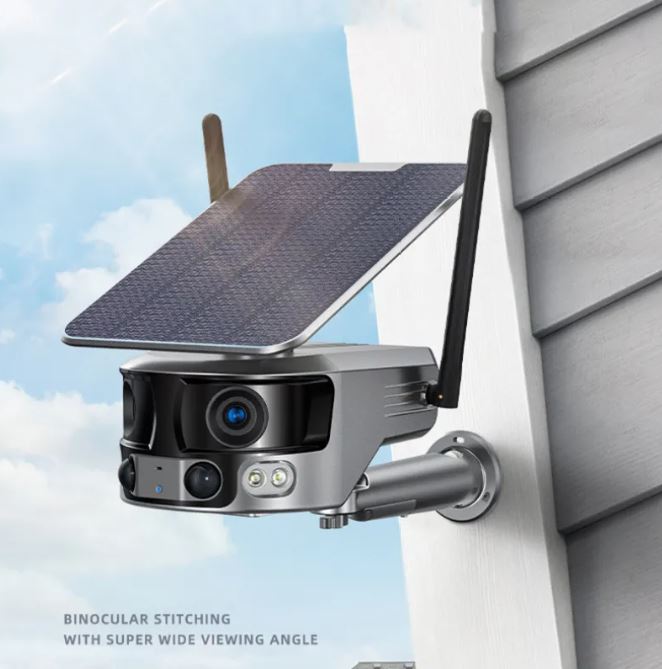 Solar-Powered WiFi Security Camera