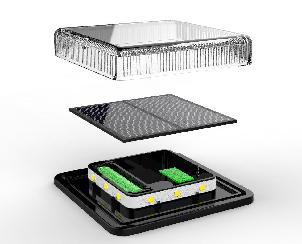Outdoor Solar LED In-Ground Light Waterproof Step Light