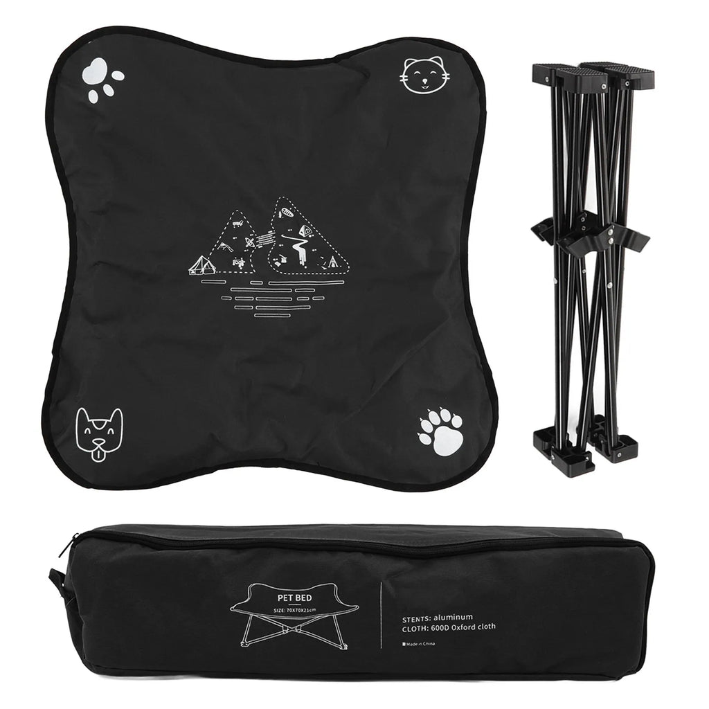 Portable Elevated Folding Pet Bed