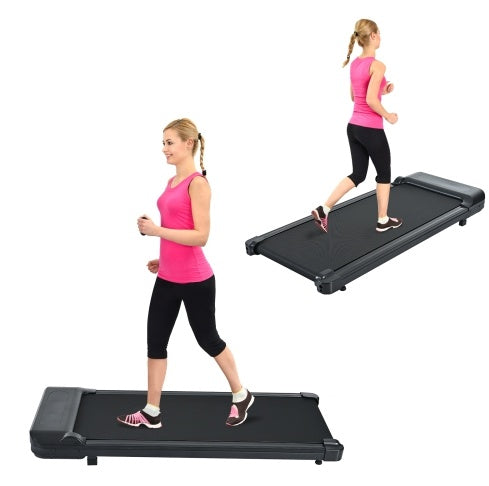 Under-Desk Walking Pad, 2.5HP, 4.0 MPH, 300 lb Capacity