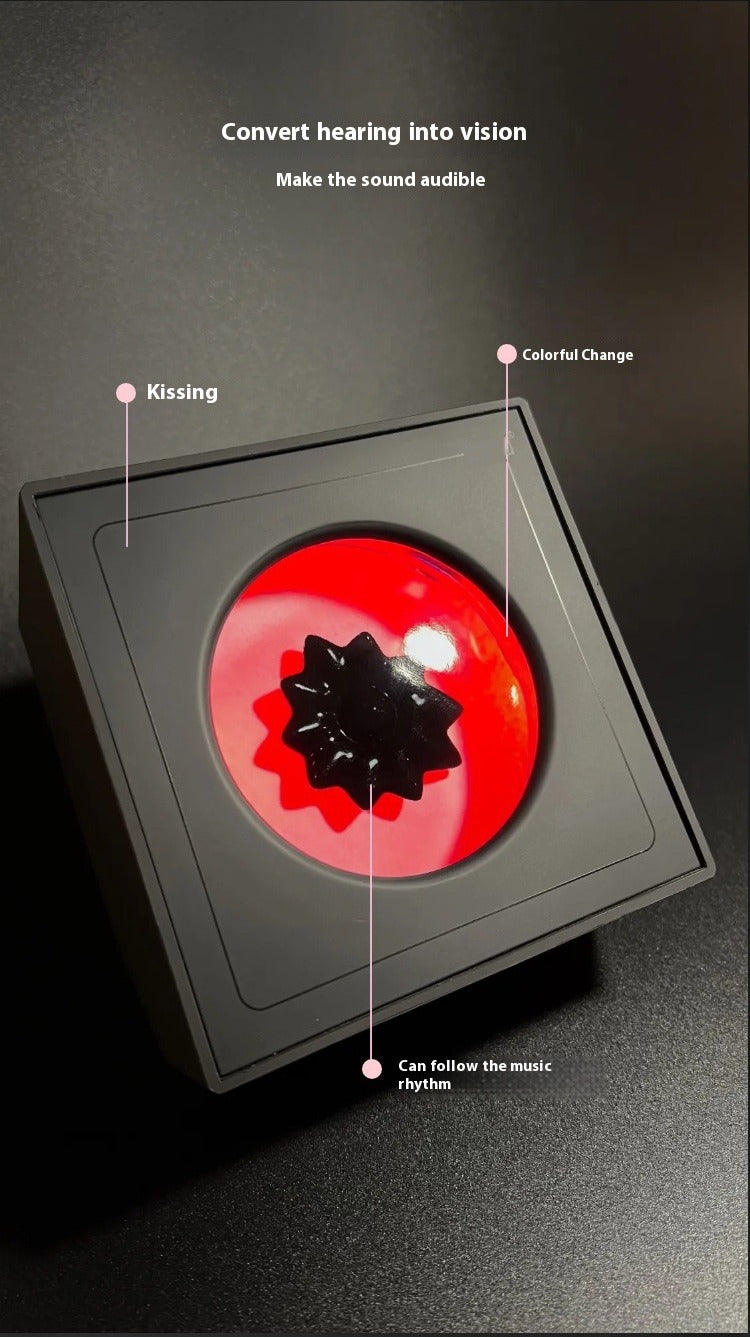 Magnetic Fluid Rhythm Light Speaker