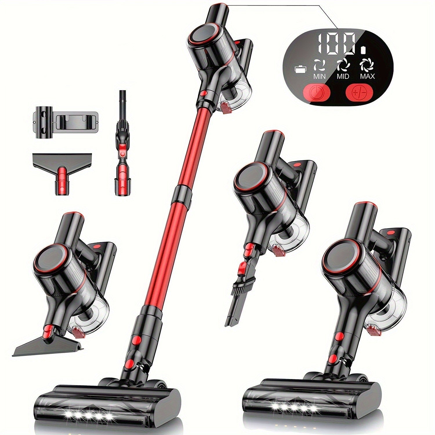 28Kpa Corded Stick Vacuum Cleaner