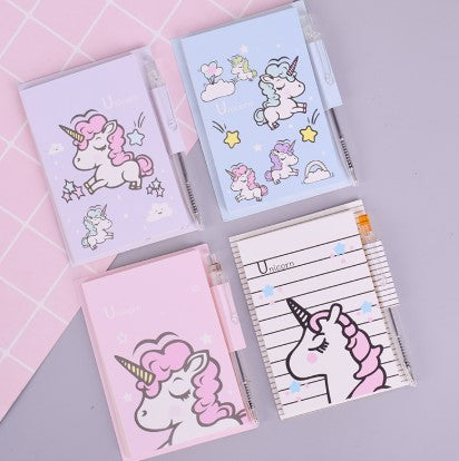 NBY-518 Unicorn Glue Binding Sticky Note Pad