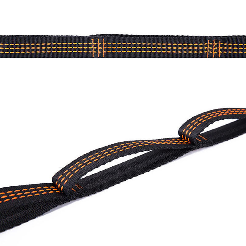 Yoga Hammock Extension Strap with Climbing Safety Rope