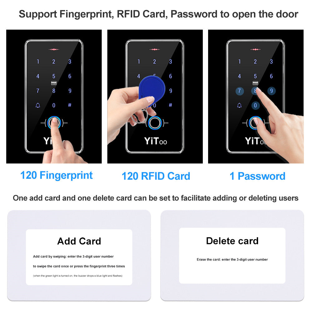 Outdoor Fingerprint Access Control System