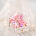 Bluetooth Speaker with Creative Flower Night Light