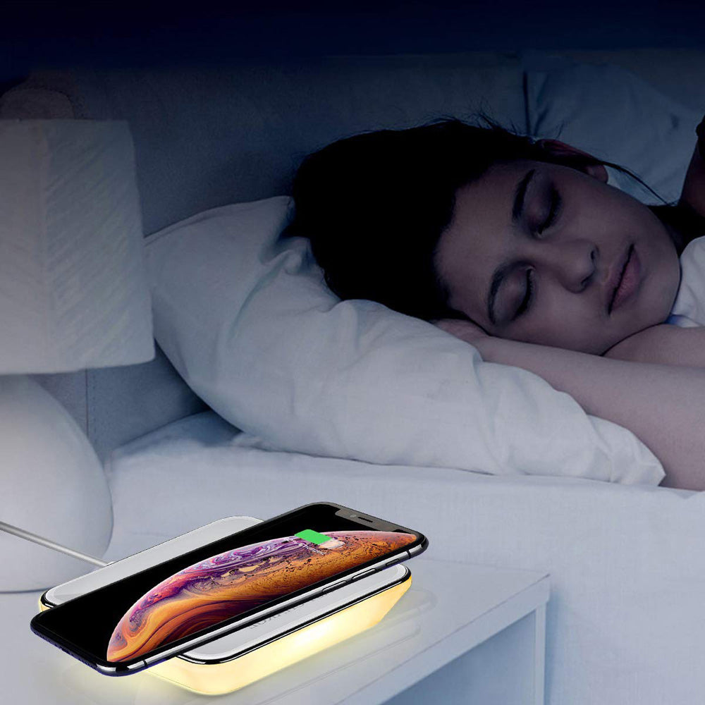 10W Fast Qi Wireless Charging Pad with Night Light
