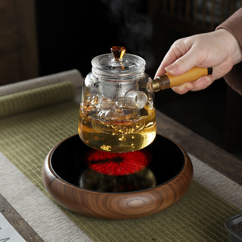 North American Walnut Electric Tea Stove