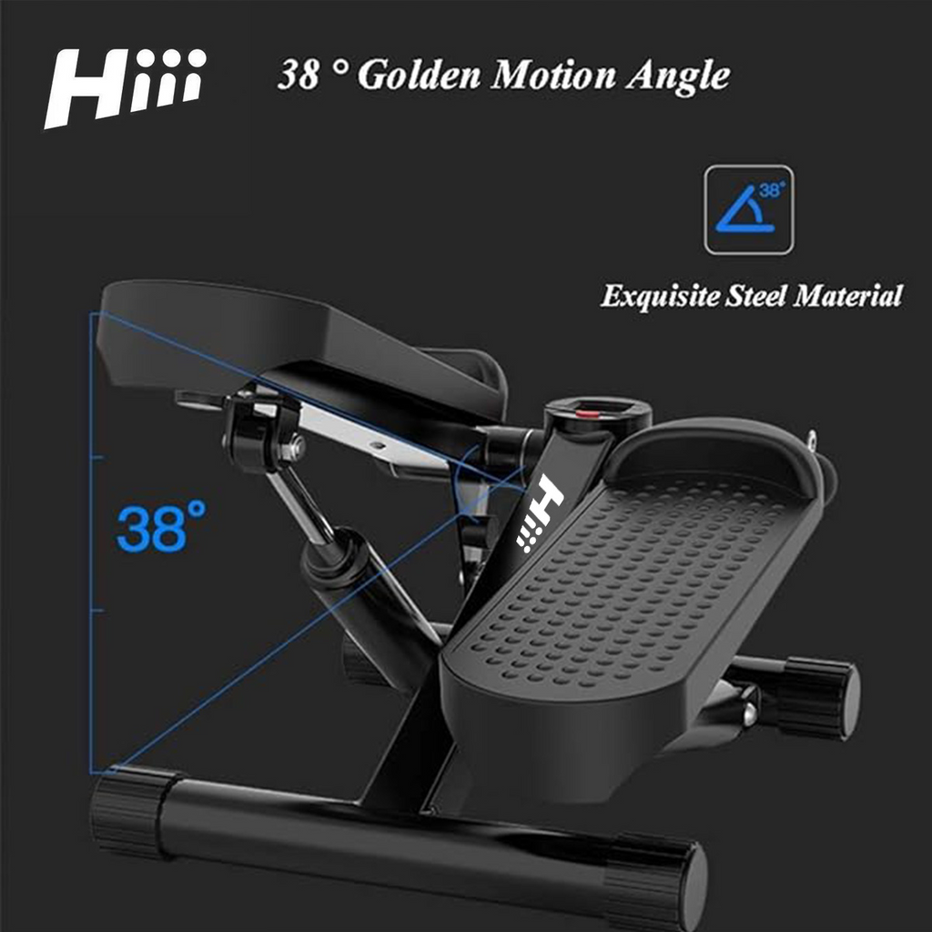 Mini Stepper with Resistance Bands