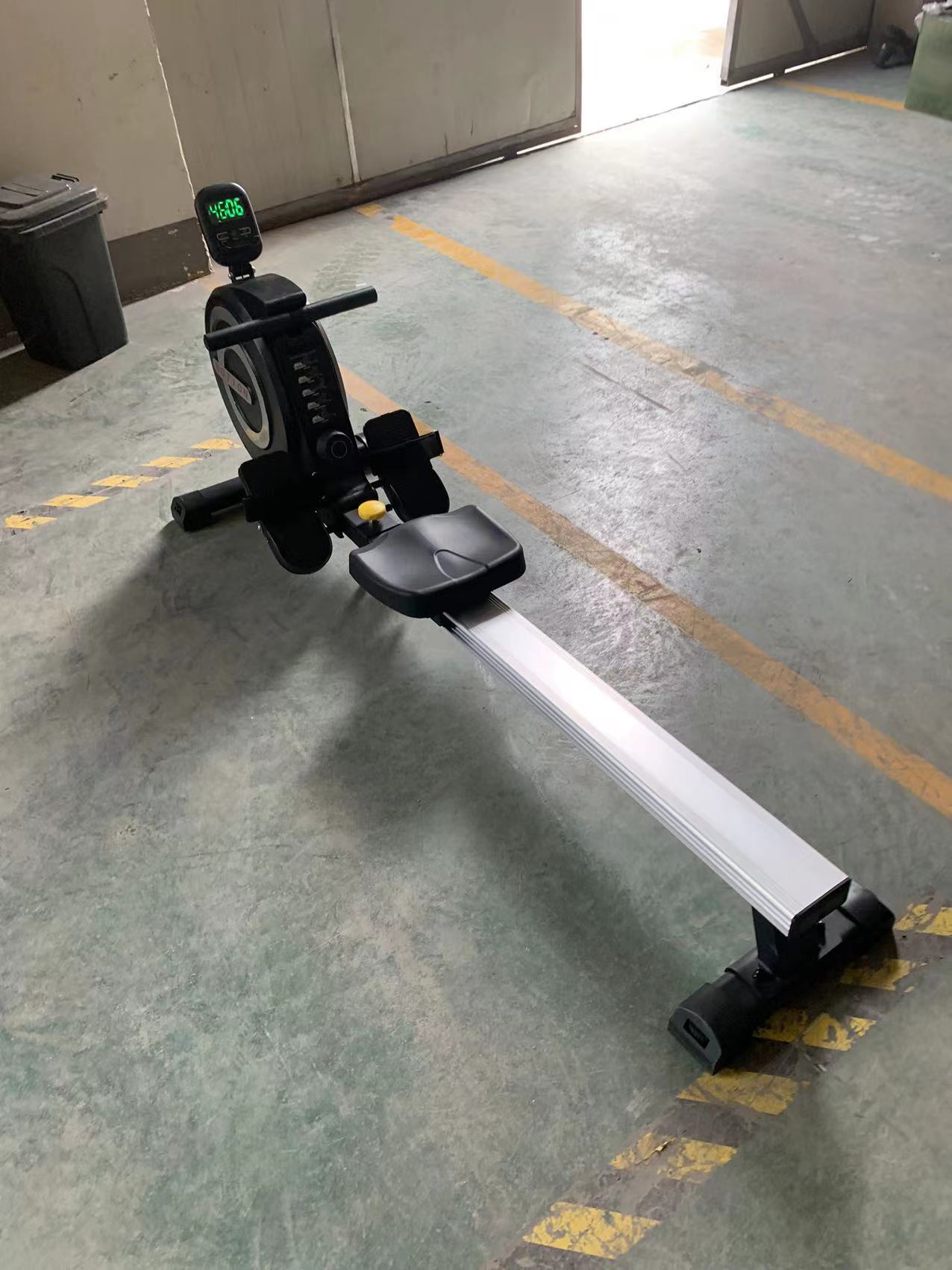 Magnetic Rowing Machine with Low Pull Trainer