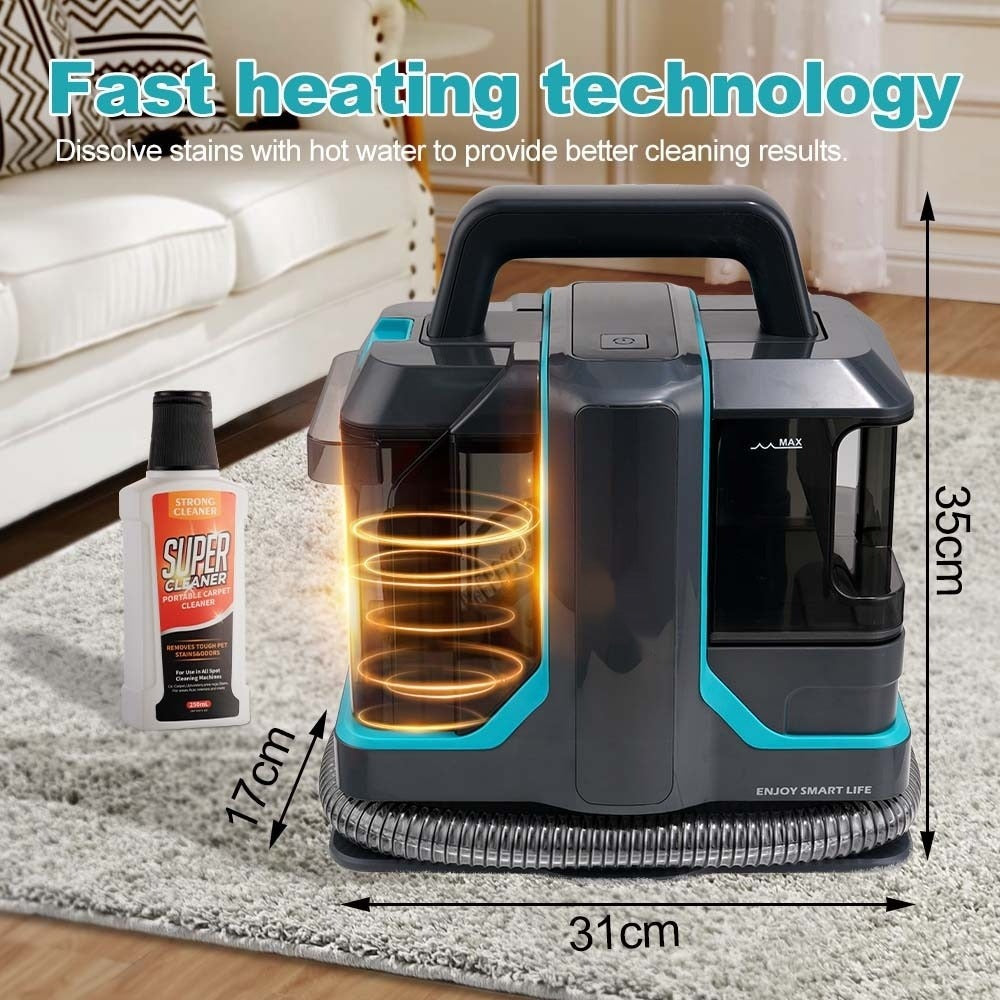 Carpet & Sofa Spray-Suction Fabric Cleaner