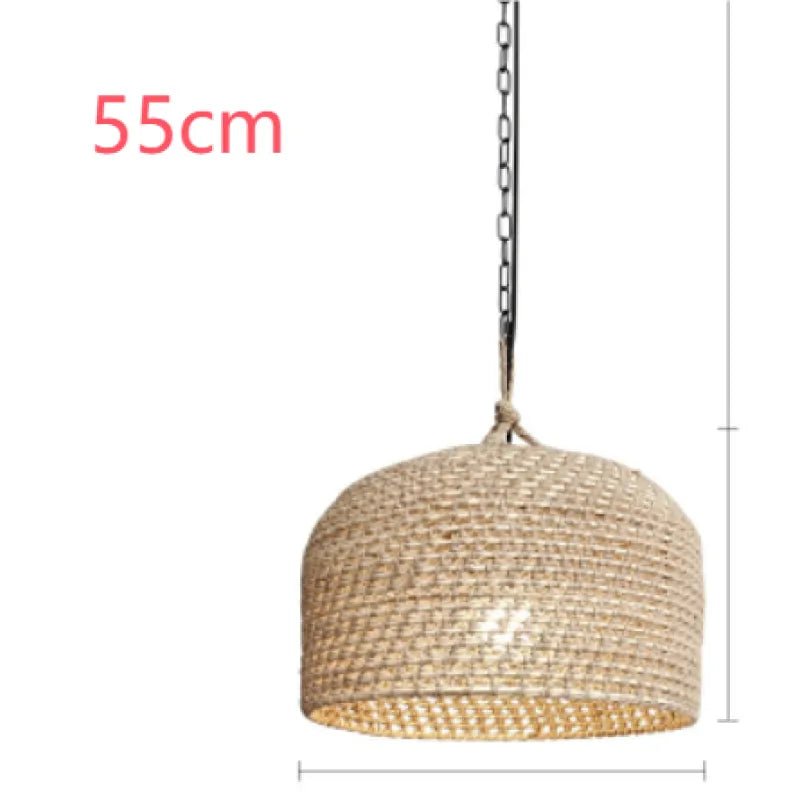 Hemp Rope Woven Bedside Lamp