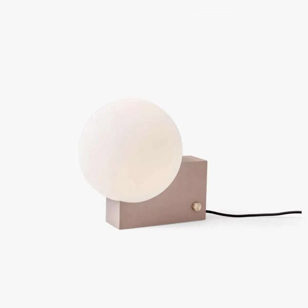Nordic Milky White Moon Table Lamp