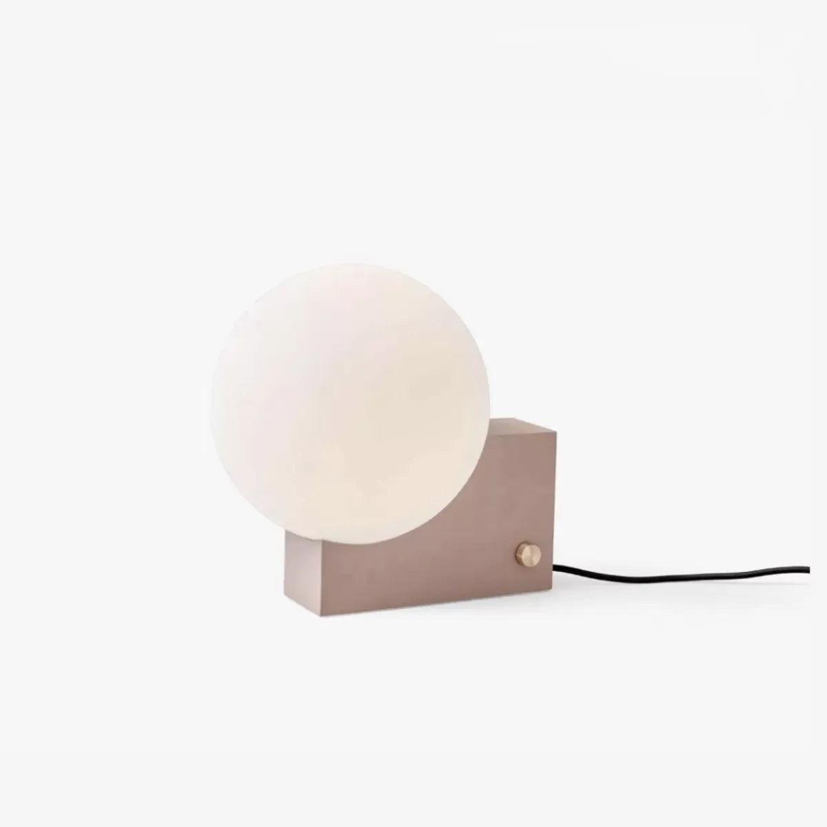 Nordic Milky White Moon Table Lamp