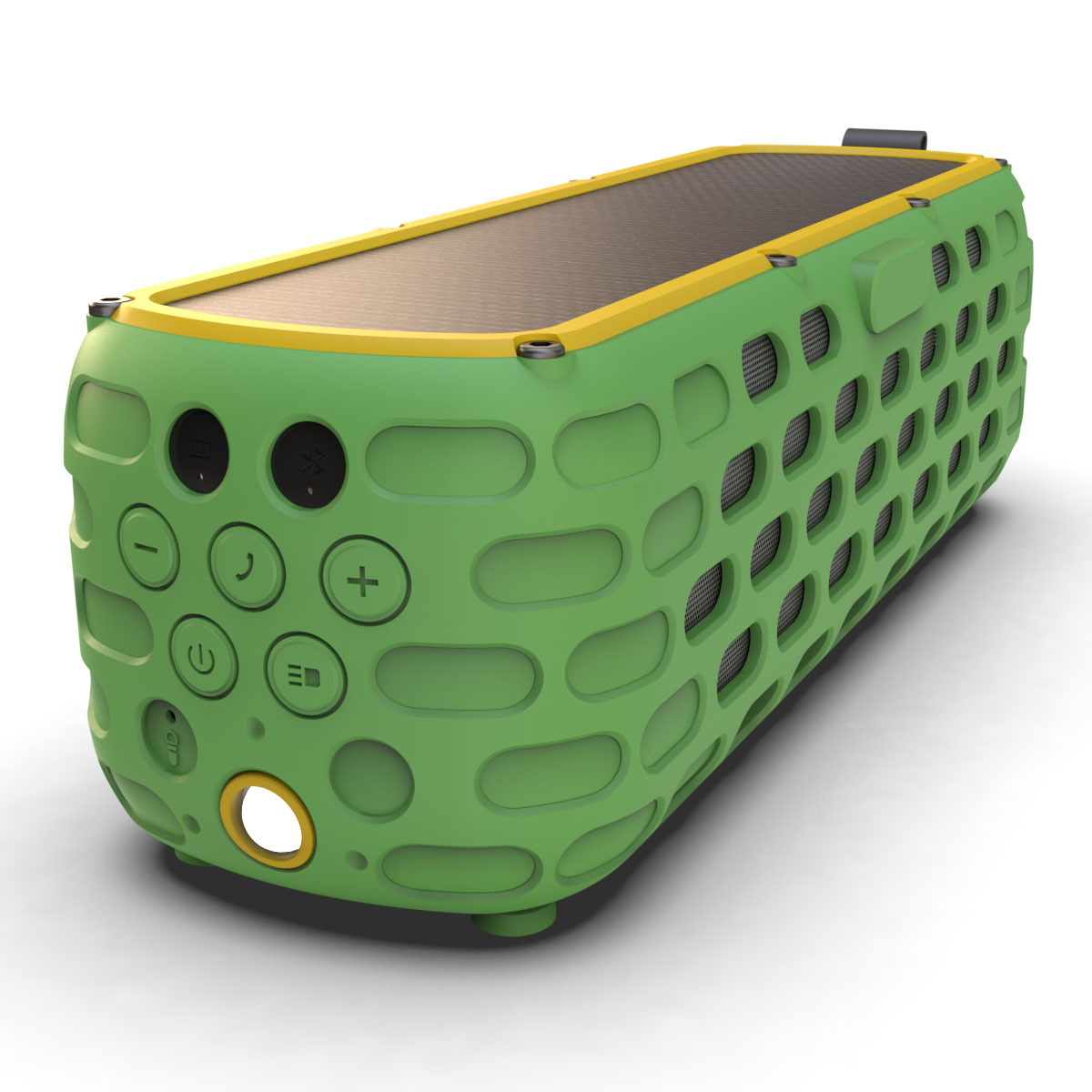 Waterproof Solar Bluetooth Speaker with USB Charging