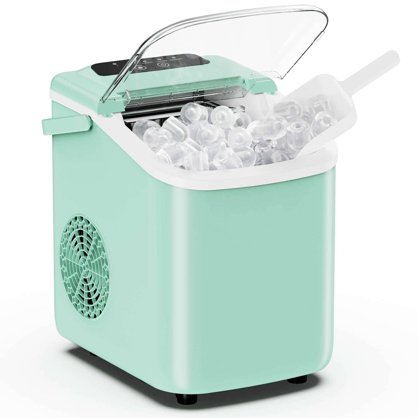Portable Desktop Ice Maker with Handle