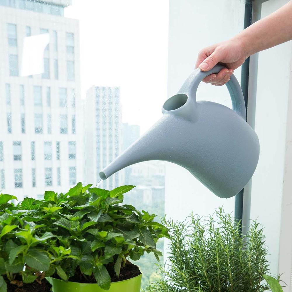 Plastic Long-Nose Watering Can for Gardening, Large Capacity