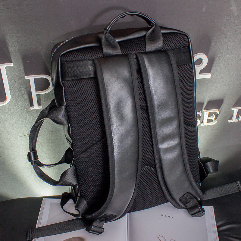 Vintage Casual Leather Backpack