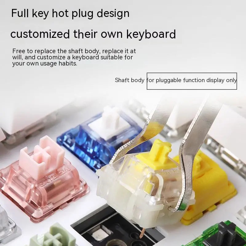 87-Key Hot-Swappable RGB Mechanical Gaming Keyboard