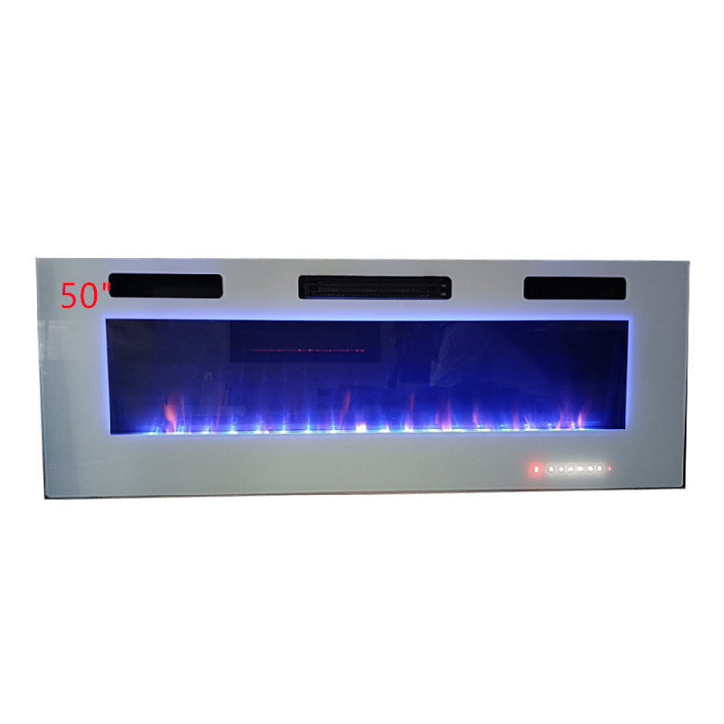 Smart Electric Fireplace with Realistic Flame