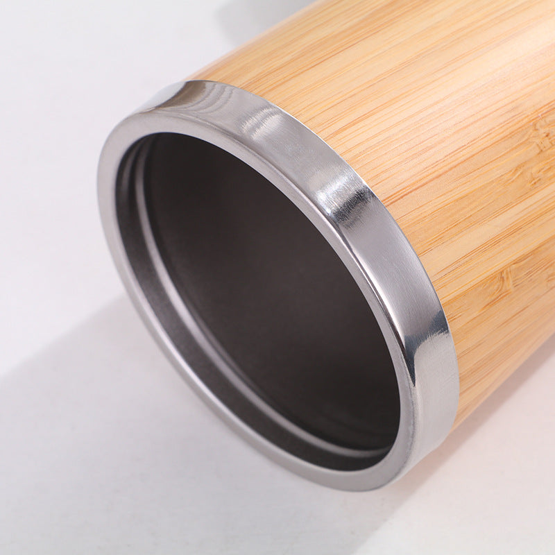 Bamboo Car Cup Coffee Mug Tea Cup