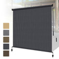 Shade&amp;Beyond Cordless Outdoor Roller Shade, 5x8ft