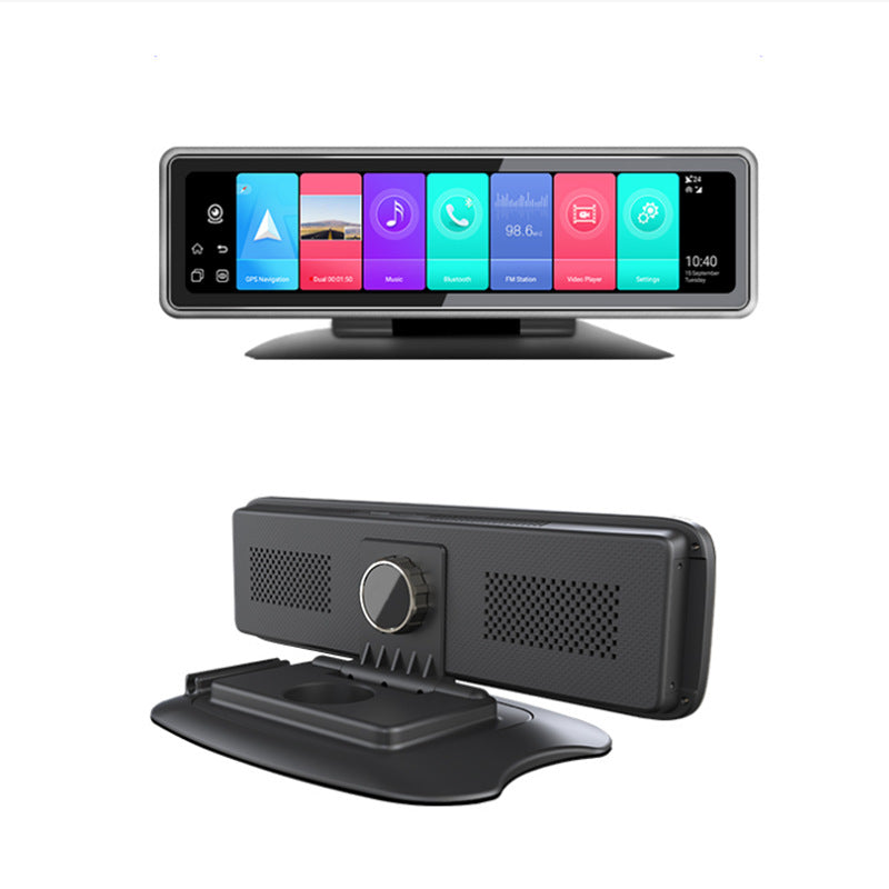 4G Panoramic Rearview Mirror Dash Cam