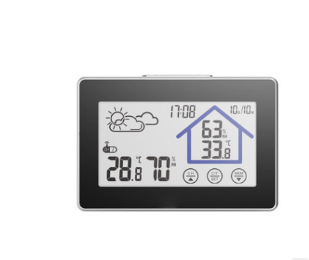 Touchscreen Thermometer and Hygrometer for Outdoors