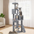 75-inch Multi-Level Cat Tree Tower with Platforms