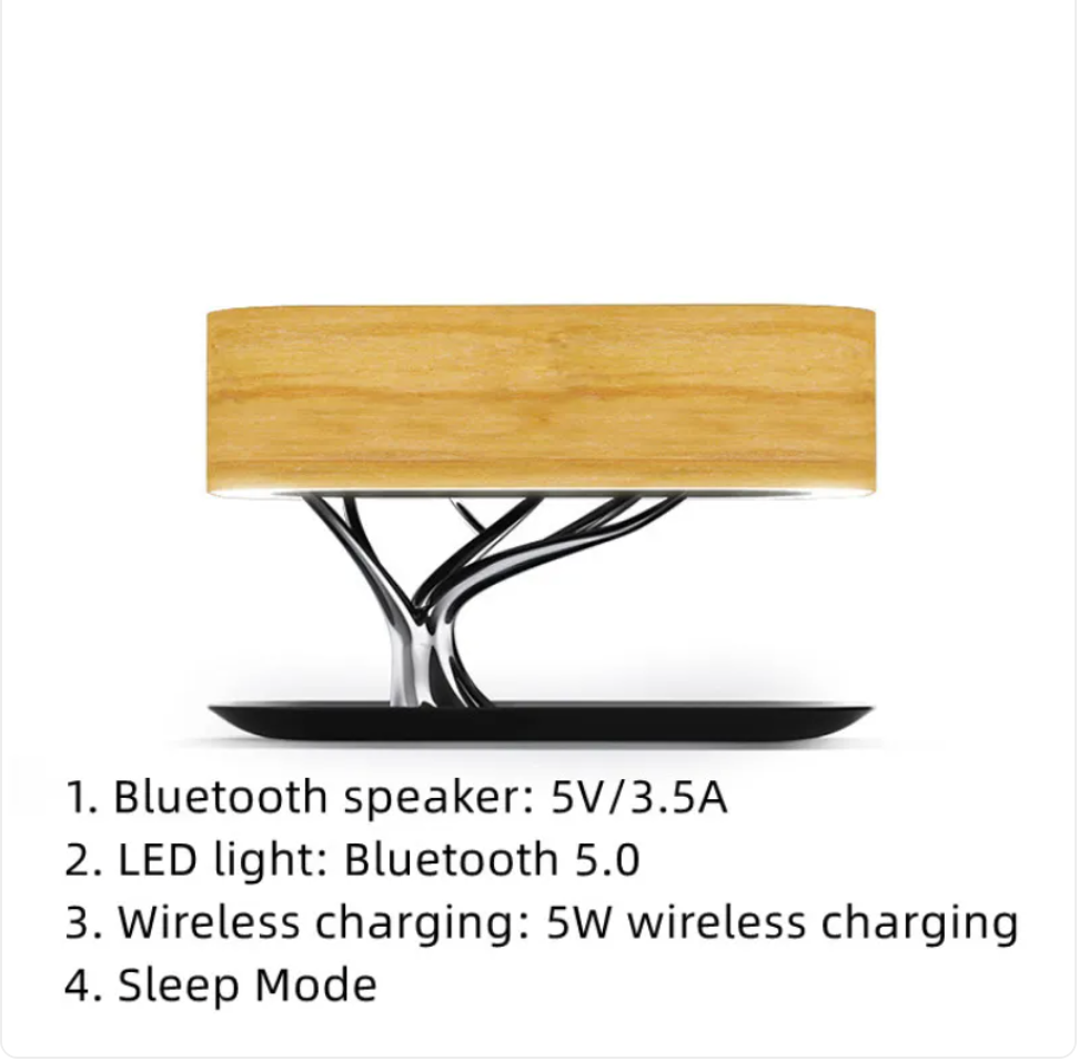 Bluetooth Tree Night Light Speaker