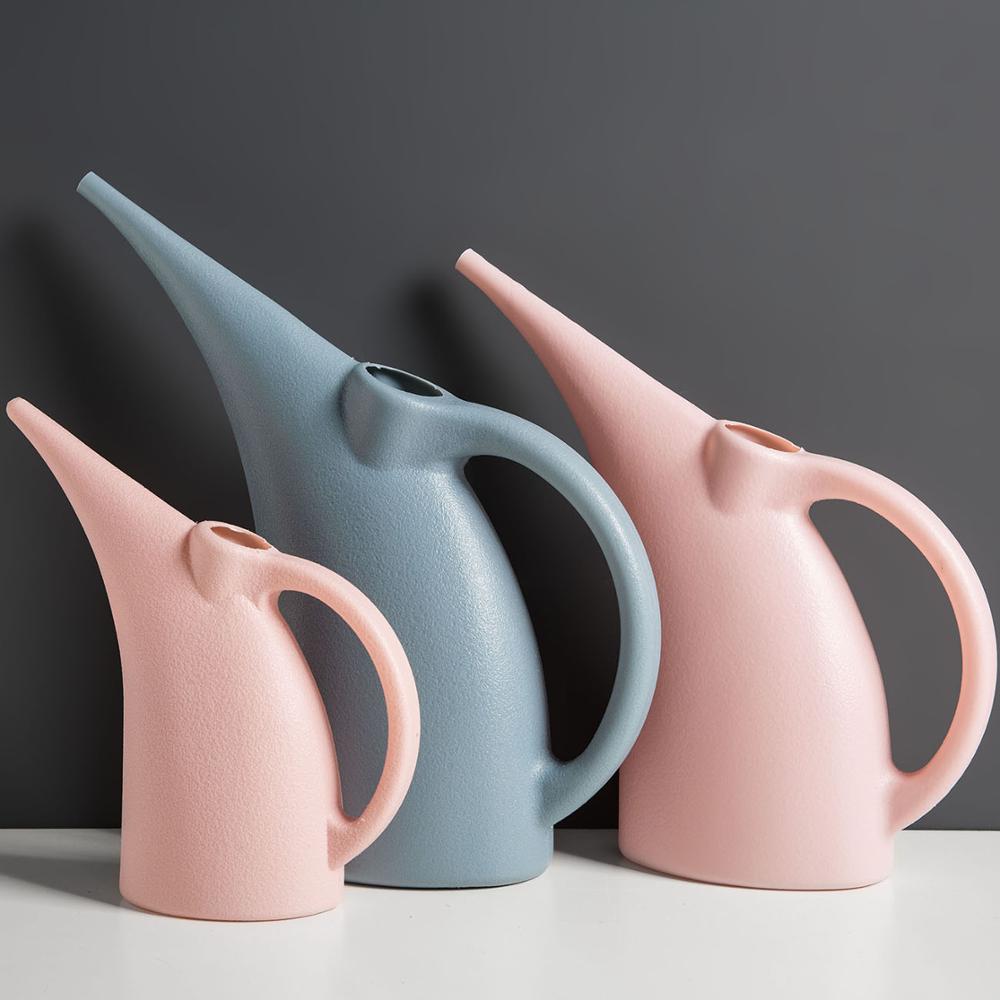 Plastic Long-Nose Watering Can for Gardening, Large Capacity