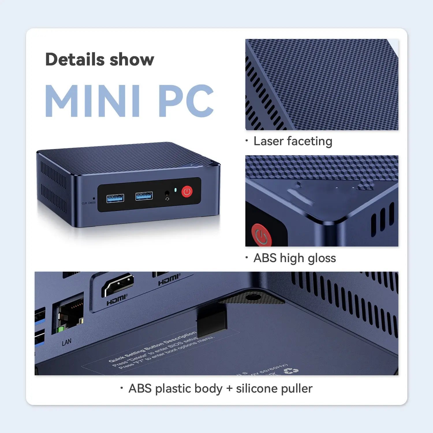 Mini Desktop Computer Host