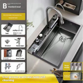 Honeycomb Stainless Steel Kitchen Sink