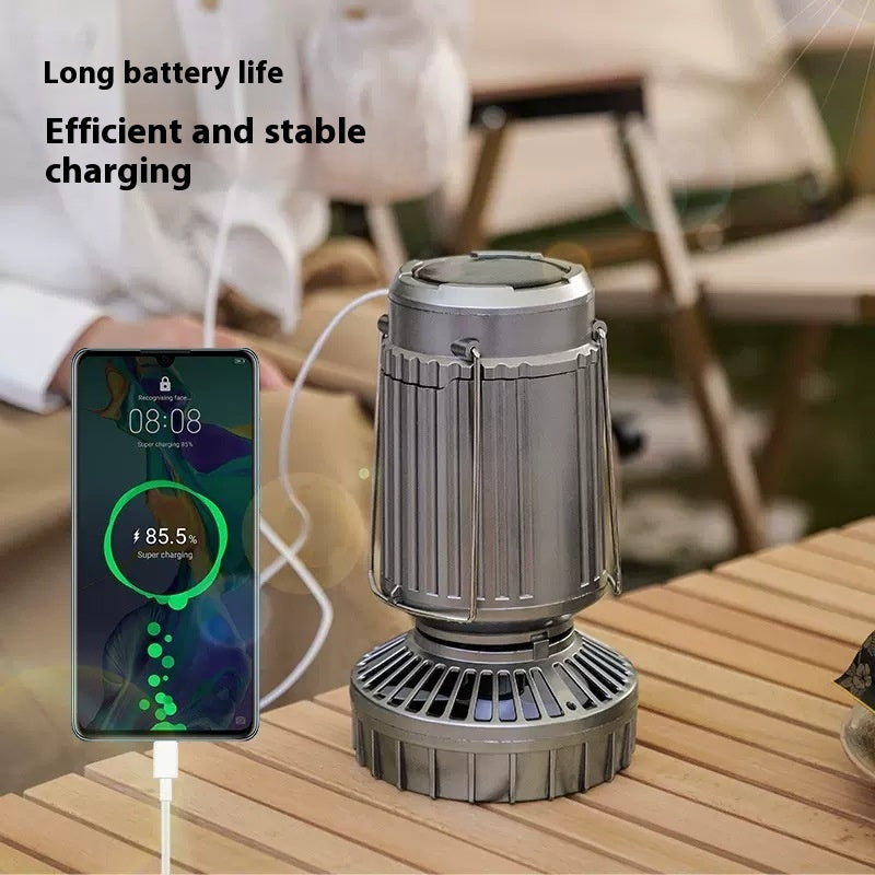 Solar Camping Fan Lamp