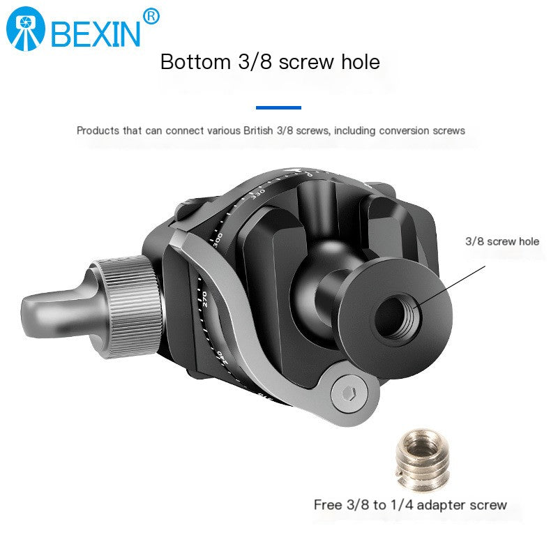 Universal Photography Inverted Tripod with 360 Ball Head