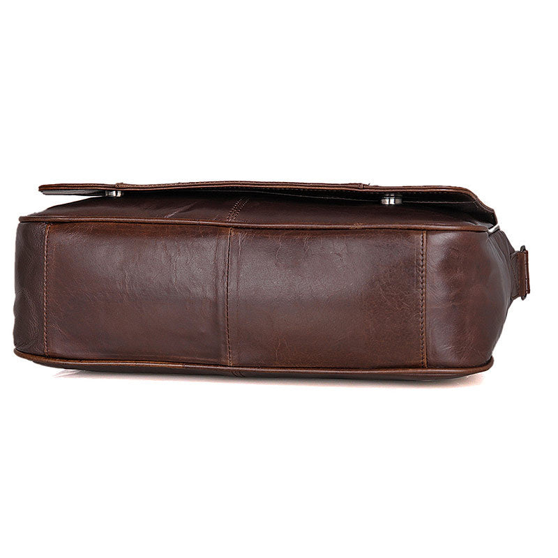 Genuine Leather Men's Crossbody Bag