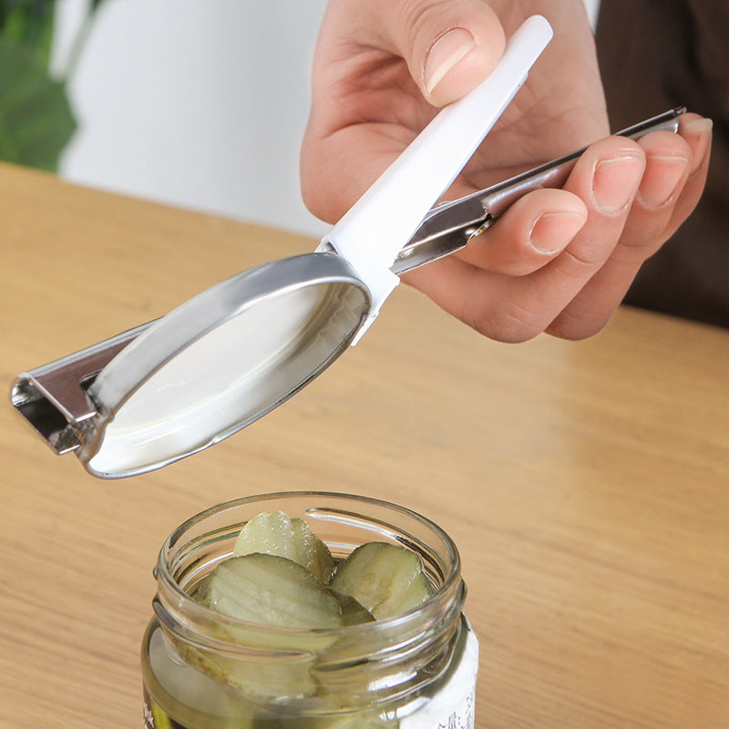 Adjustable Stainless Steel Jar Opener Tool